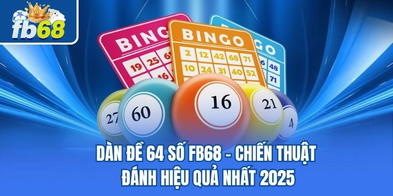 Dàn Đề 64 Số Fb68 – Chiến Thuật Đánh Hiệu Quả Nhất 2026 4 Dàn Đề 64 Số Fb68 – Chiến Thuật Đánh Hiệu Quả Nhất 2026